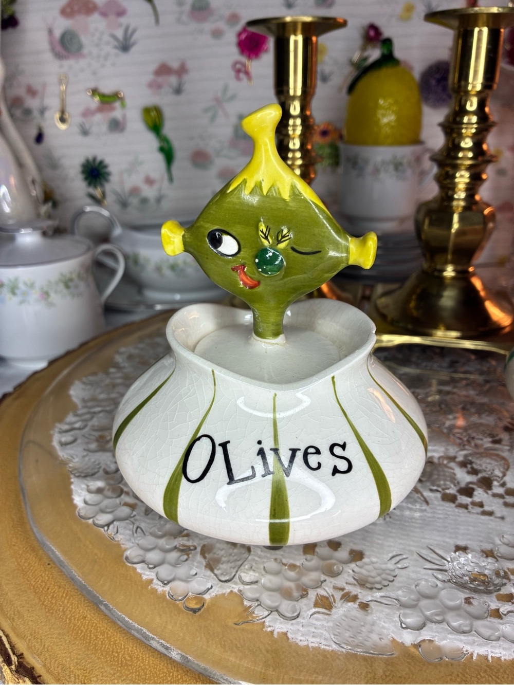 Holt Howard Olive Ceramic Japan